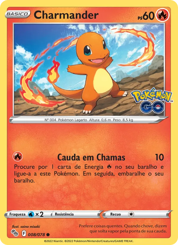 Charmander (Pokémon GO #008/78)