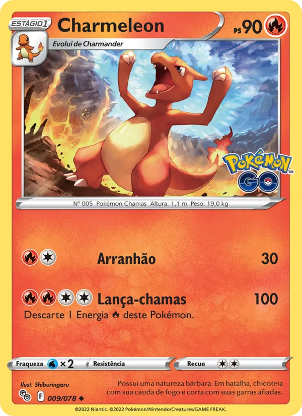 Charmeleon (Pokémon GO #009/78)