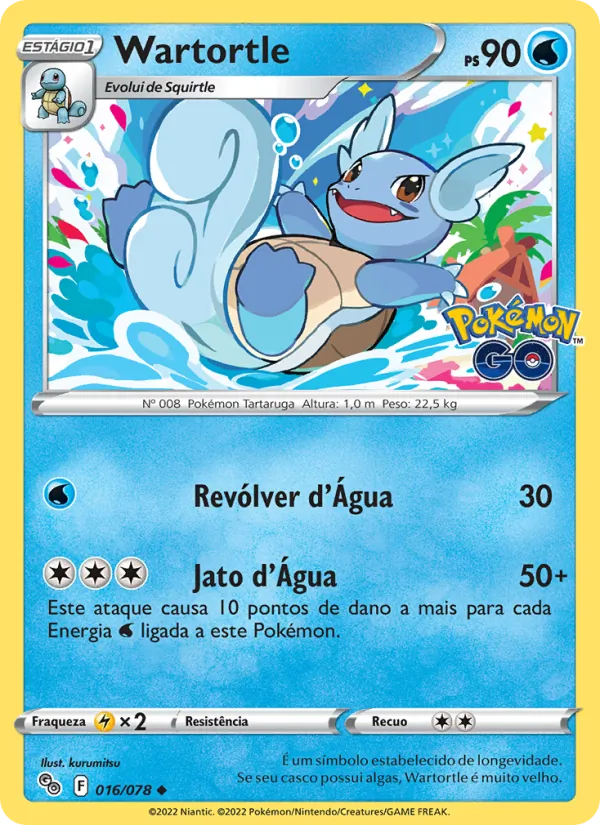 Wartortle (Pokémon GO #016/78)