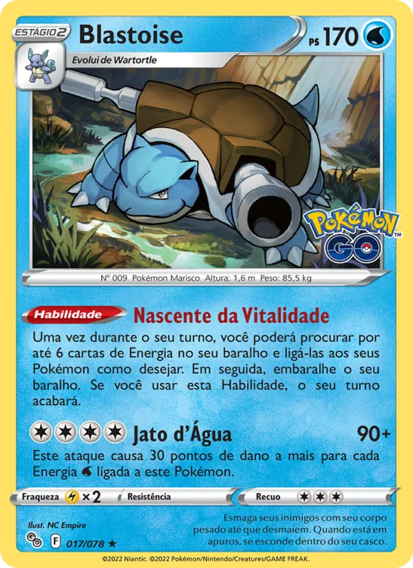 Blastoise (Pokémon GO #017/78)