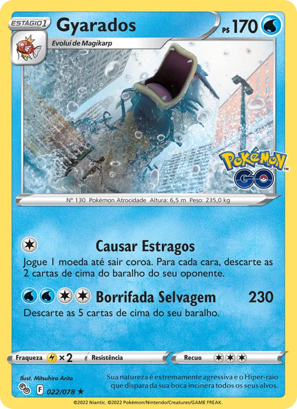 Gyarados (Pokémon GO #022/78)
