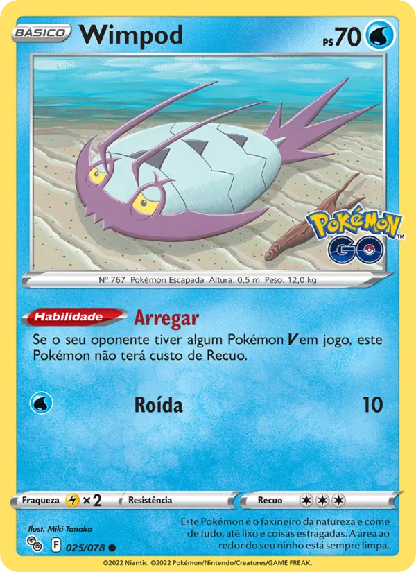 Wimpod (Pokémon GO #025/78)
