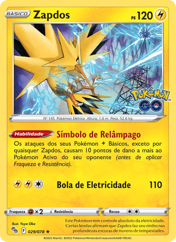 Zapdos (Pokémon GO #029/78)