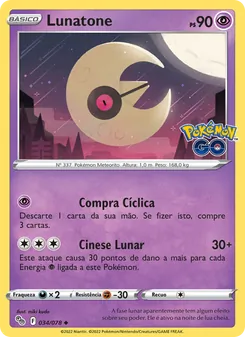 Lunatone (Pokémon GO #034/78)