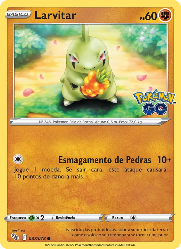 Larvitar (Pokémon GO #037/78)