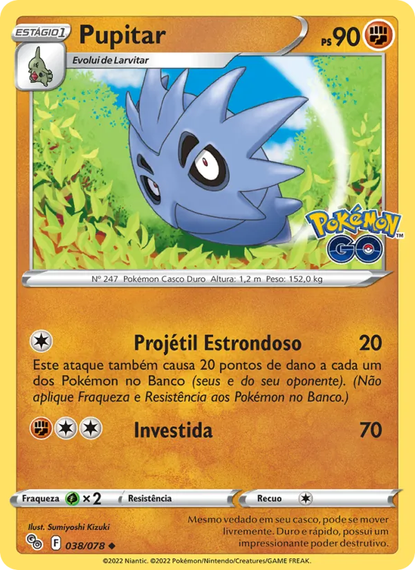 Pupitar (Pokémon GO #038/78)