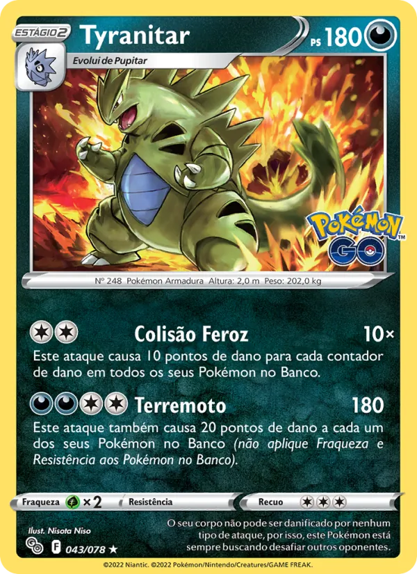 Tyranitar (Pokémon GO #043/78)