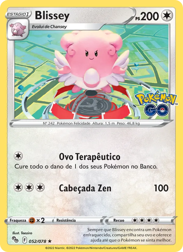 Blissey (Pokémon GO #052/78)