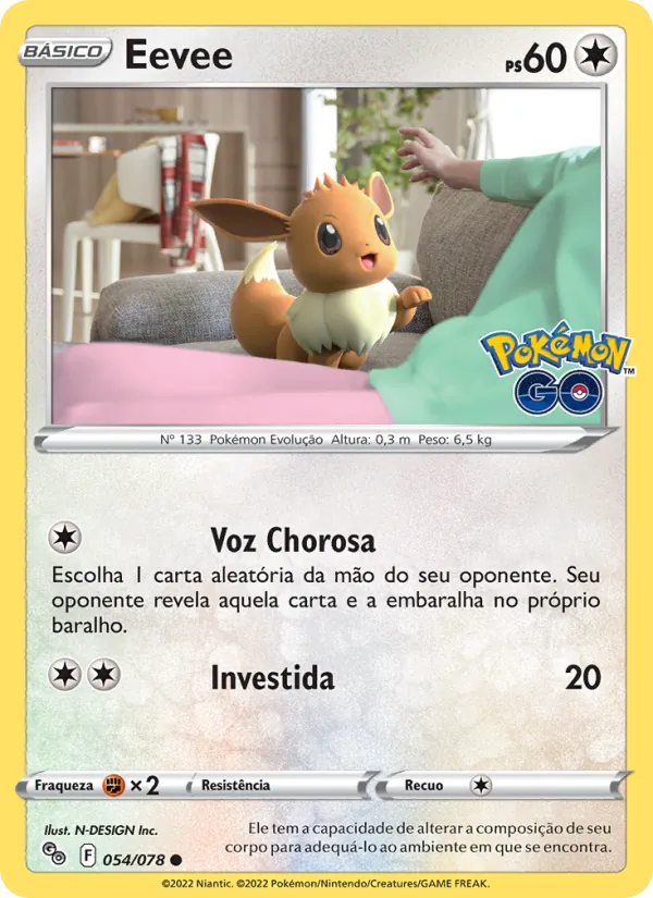 Eevee (Pokémon GO #054/78)