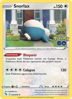 Snorlax (Pokémon GO #055/78)
