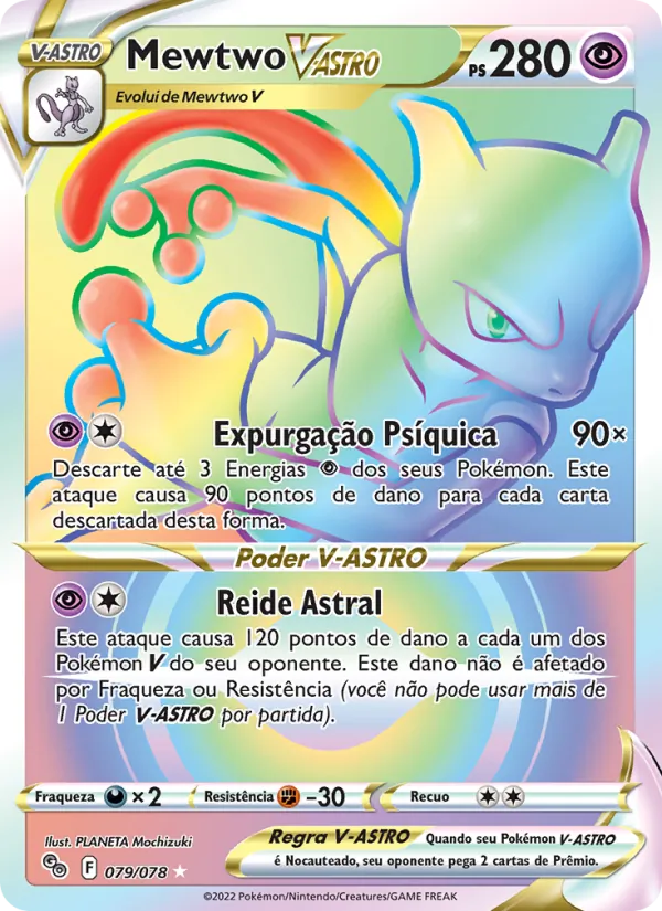 Mewtwo V-ASTRO (Pokémon GO #079/78)