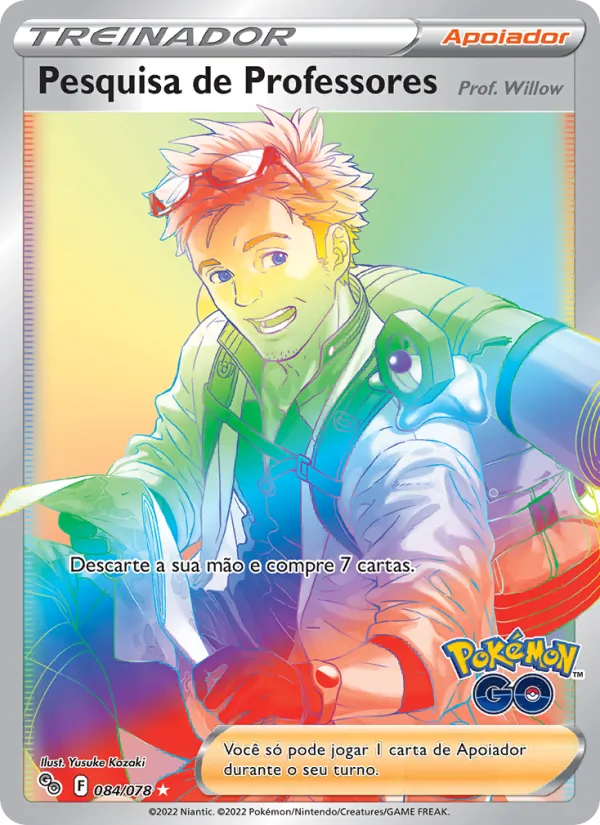 Pesquisa de Professores (Pokémon GO #084/78)