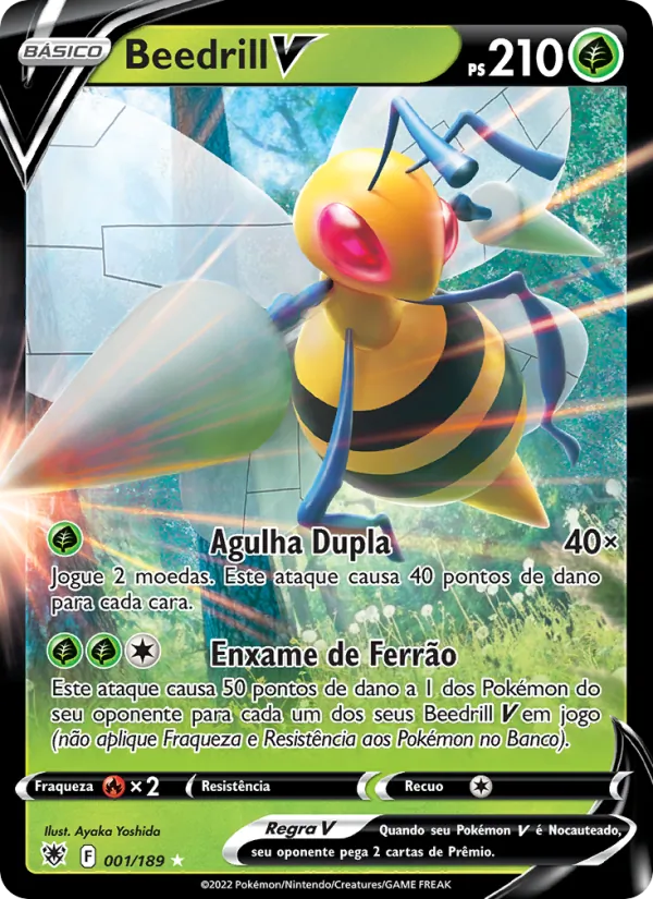 Beedrill V (Astral Radiance #001/189)