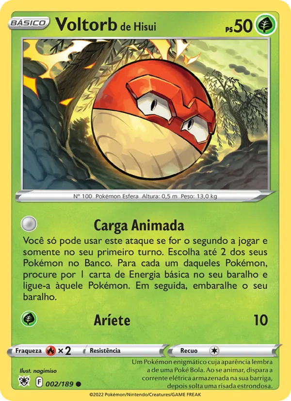Voltorb de Hisui (Astral Radiance #002/189)