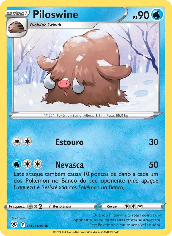 Piloswine (Astral Radiance #032/189)