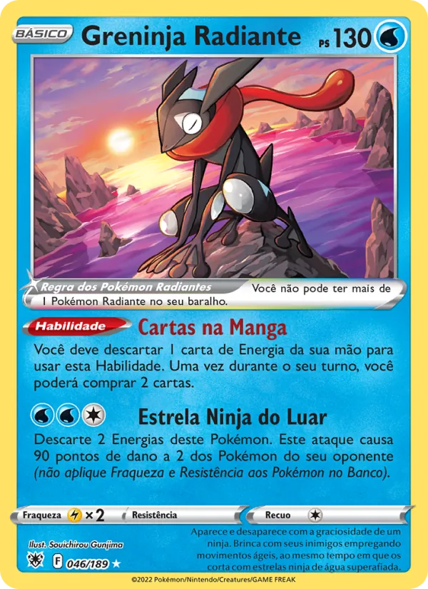 Greninja Radiante (Astral Radiance #046/189)