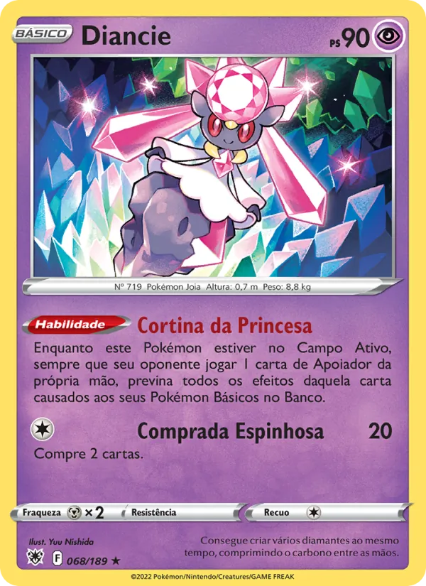 Diancie (Astral Radiance #068/189)