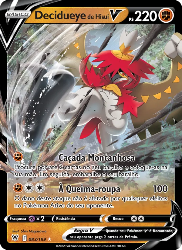 Decidueye de Hisui V (Astral Radiance #083/189)