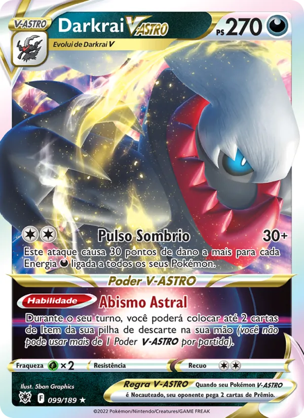 Darkrai V-ASTRO (Astral Radiance #099/189)