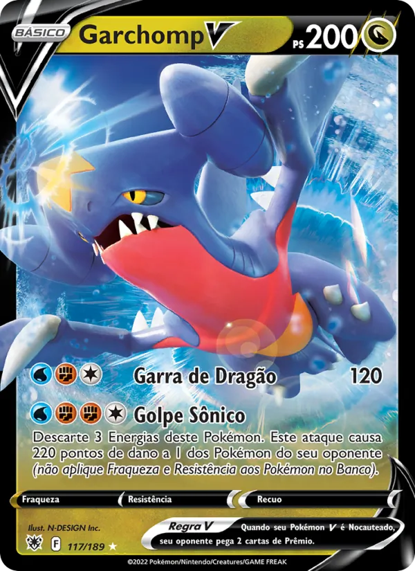 Garchomp V (Astral Radiance #117/189)