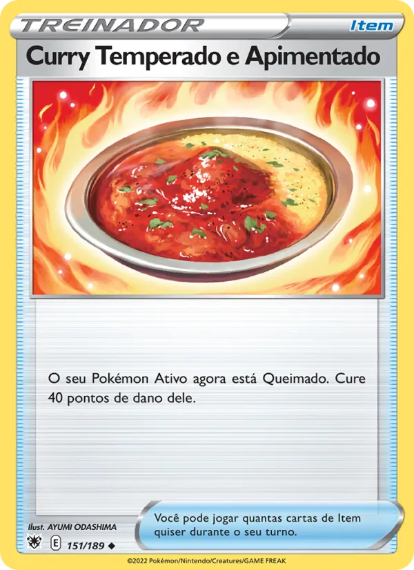 Curry Temperado e Apimentado (Astral Radiance #151/189)
