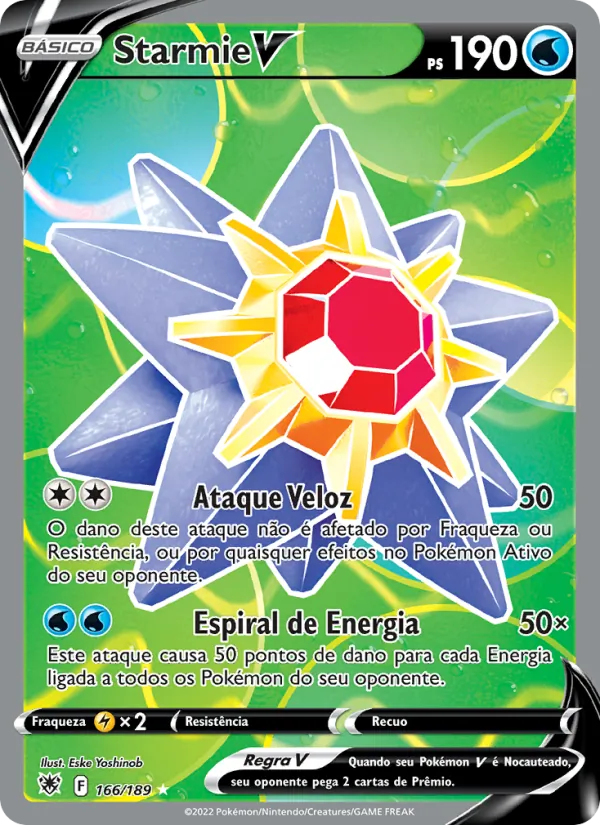 Starmie V (Astral Radiance #166/189)