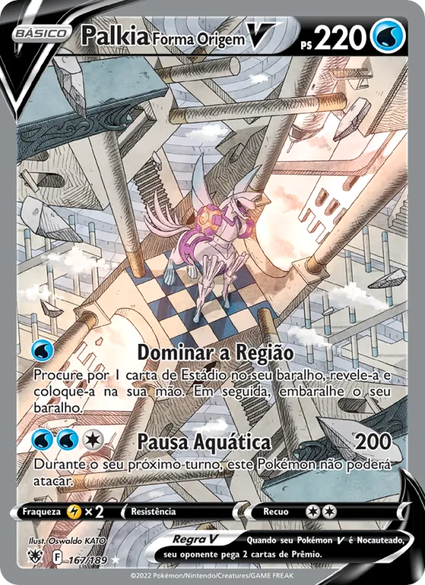 Palkia Forma Origem V (Astral Radiance #167/189)