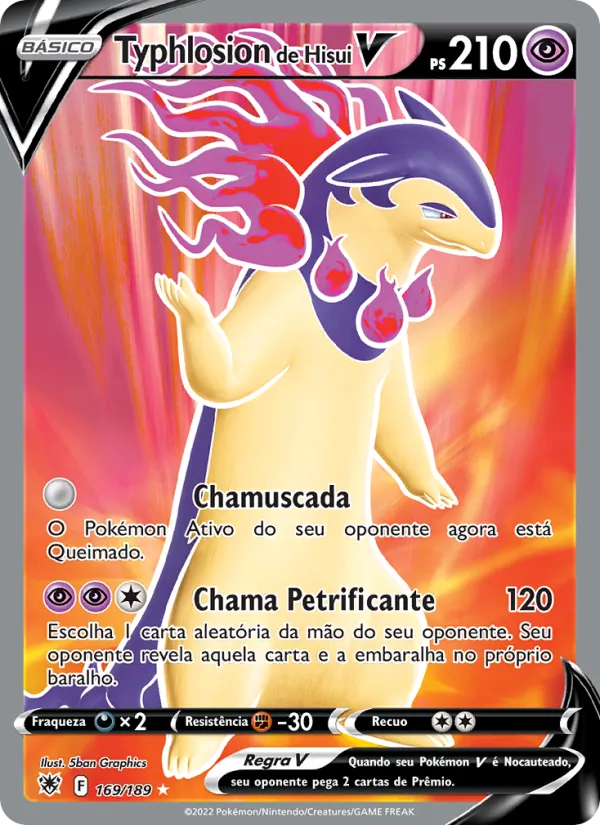 Typhlosion de Hisui V (Astral Radiance #169/189)