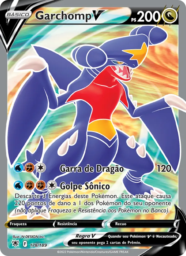 Garchomp V (Astral Radiance #178/189)