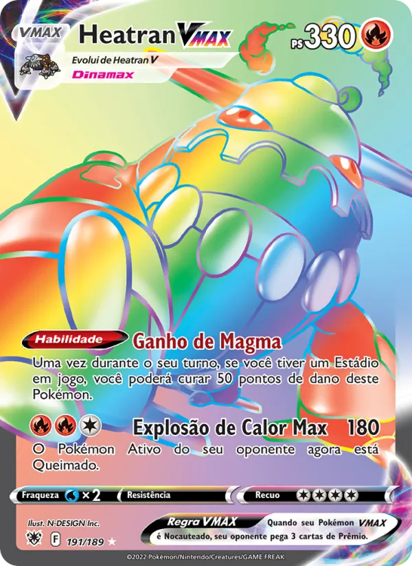 Heatran VMAX (Astral Radiance #191/189)