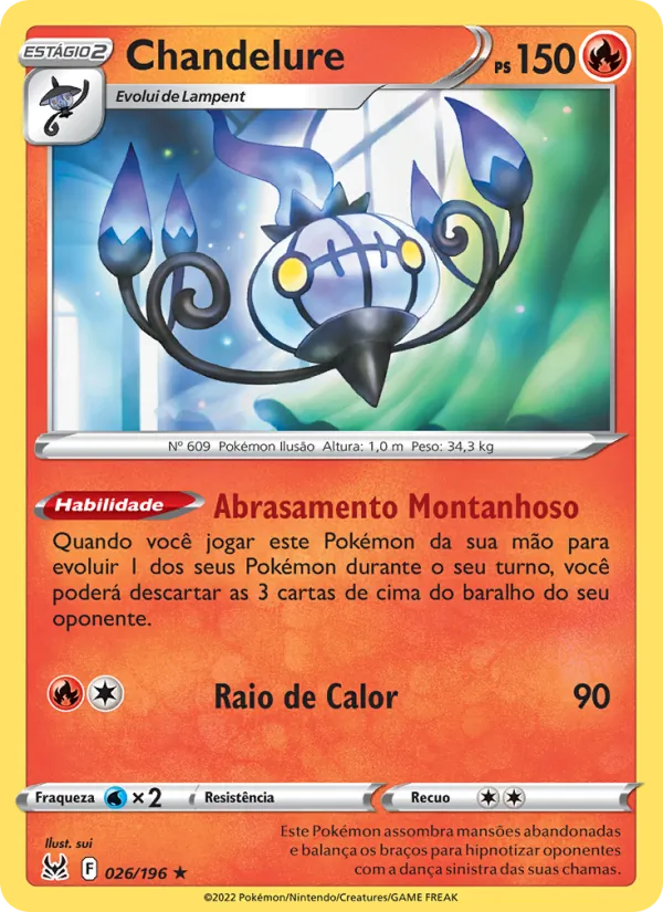 Chandelure (Lost Origin #026/196)