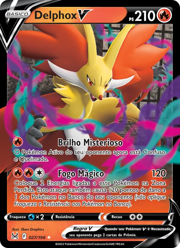 Delphox V (Lost Origin #027/196)
