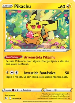 Pikachu (Lost Origin #052/196)