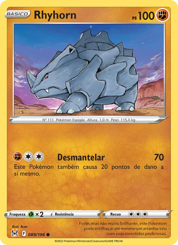 Rhyhorn (Lost Origin #089/196)