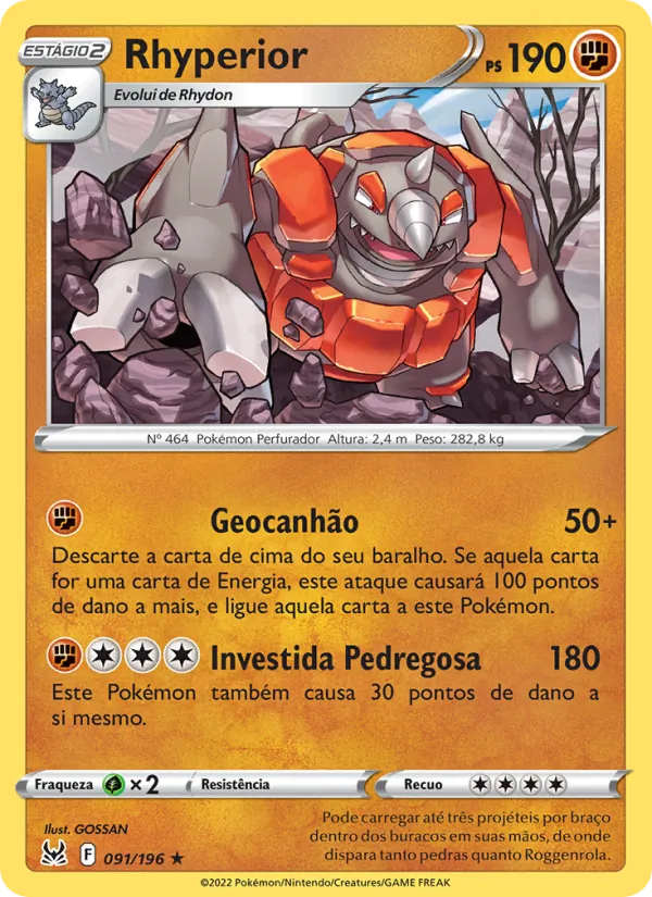 Rhyperior (Lost Origin #091/196)