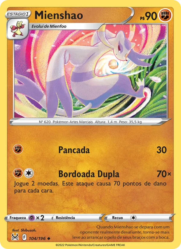 Mienshao (Lost Origin #104/196)
