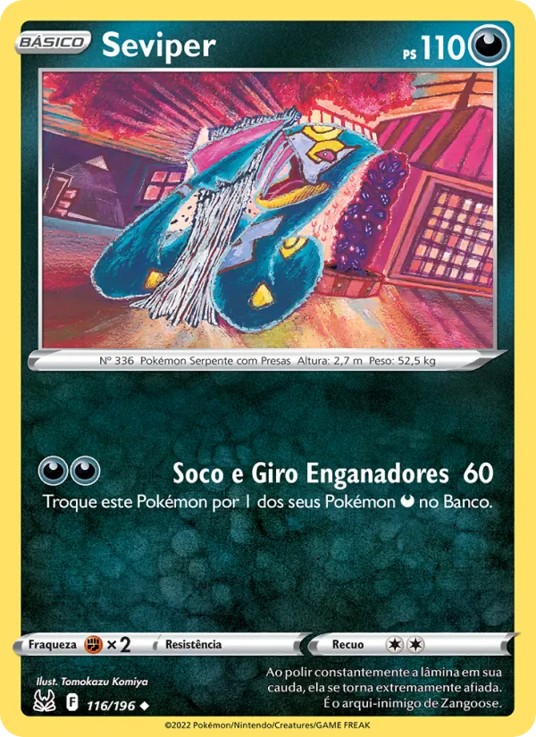 Seviper (Lost Origin #116/196)