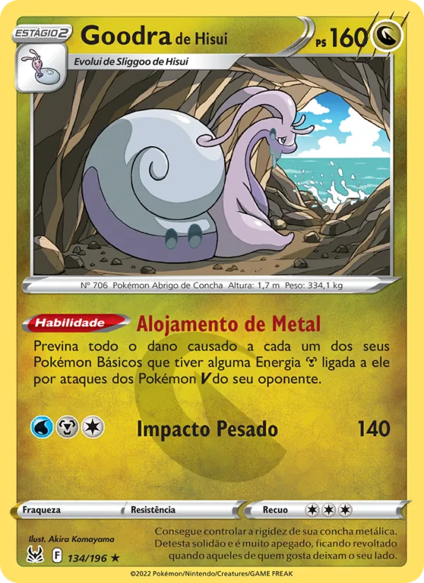 Goodra de Hisui (Lost Origin #134/196)