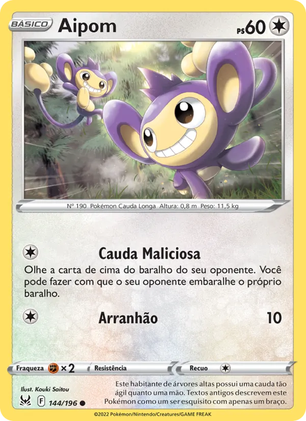 Aipom (Lost Origin #144/196)
