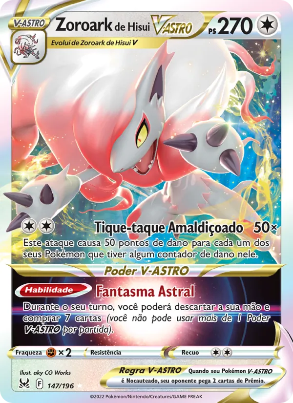 Zoroark de Hisui V-ASTRO (Lost Origin #147/196)