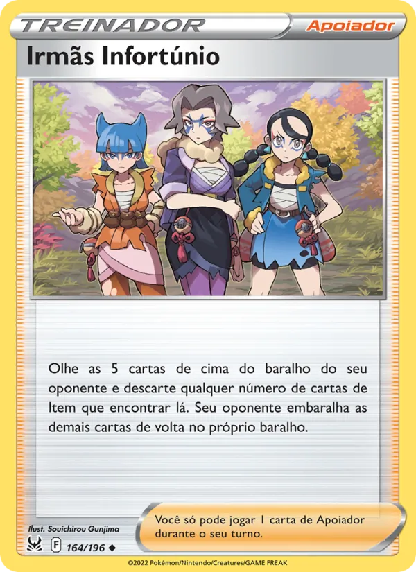 Irmãs Infortúnio (Lost Origin #164/196)