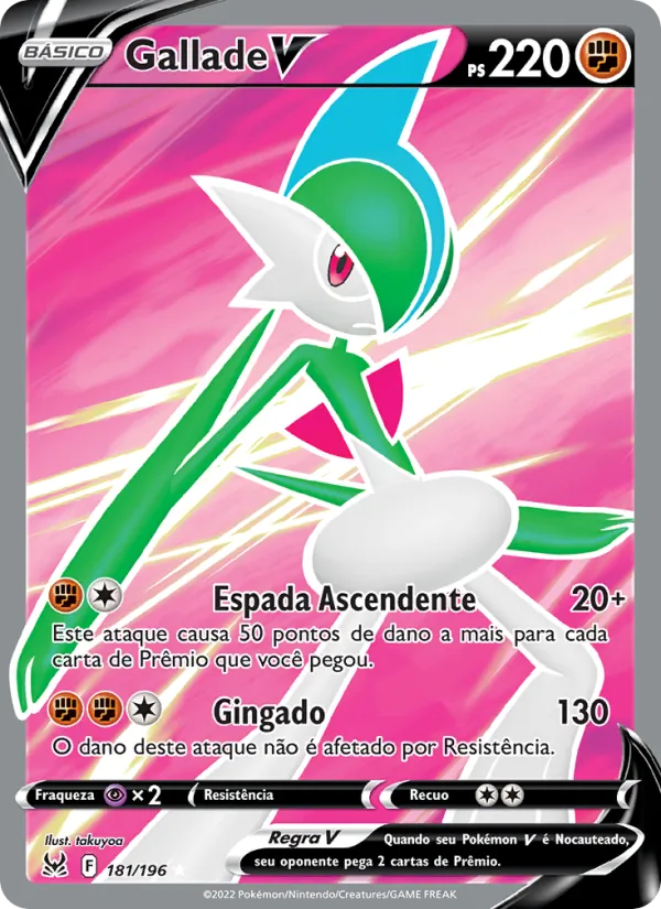 Gallade V (Lost Origin #181/196)