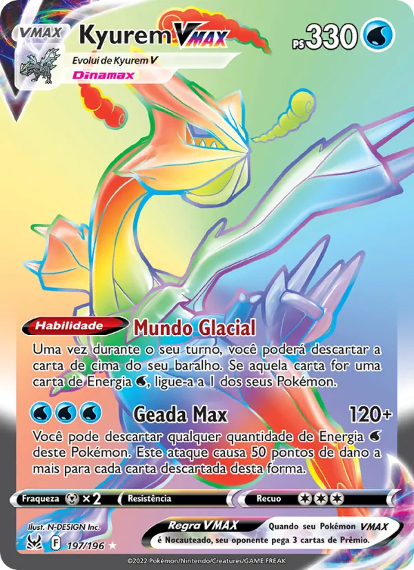 Kyurem VMAX (Lost Origin #197/196)