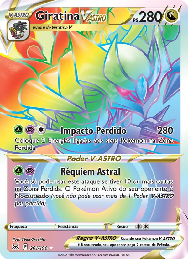 Giratina V-ASTRO (Lost Origin #201/196)