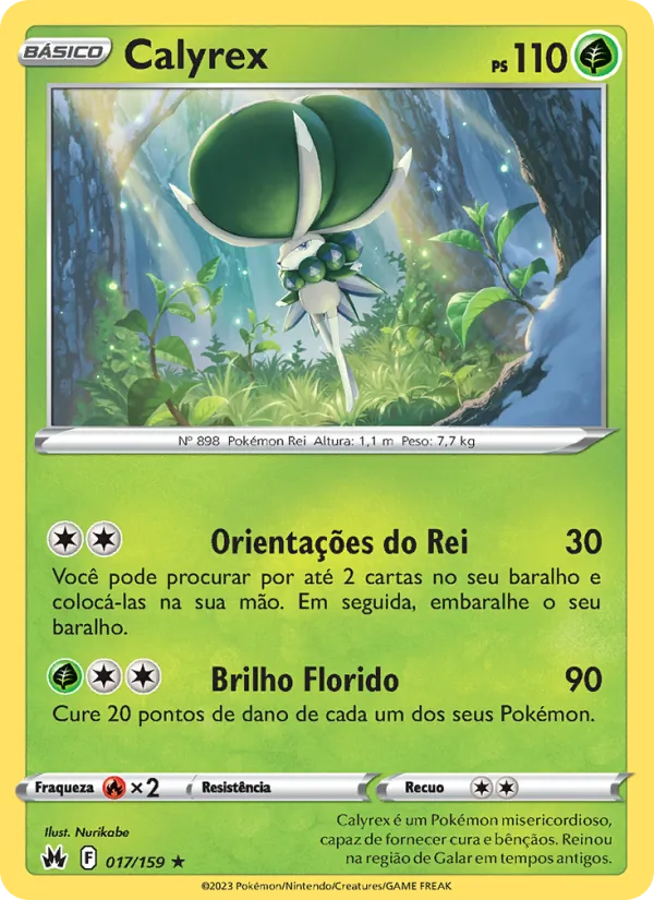 Calyrex (Crown Zenith #017/159)
