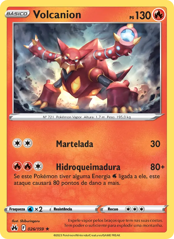 Volcanion (Crown Zenith #026/159)