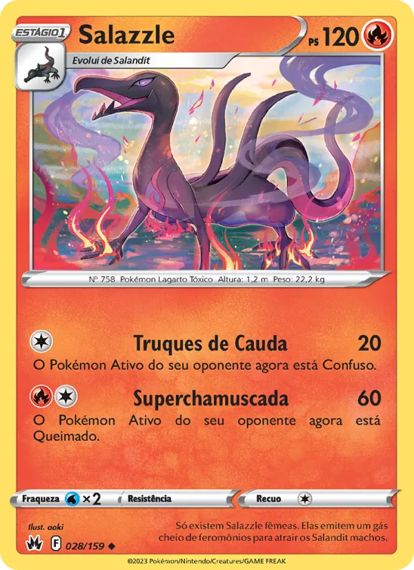 Salazzle (Crown Zenith #028/159)
