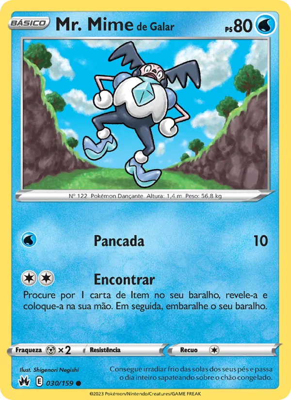 Mr. Mime de Galar (Crown Zenith #030/159)