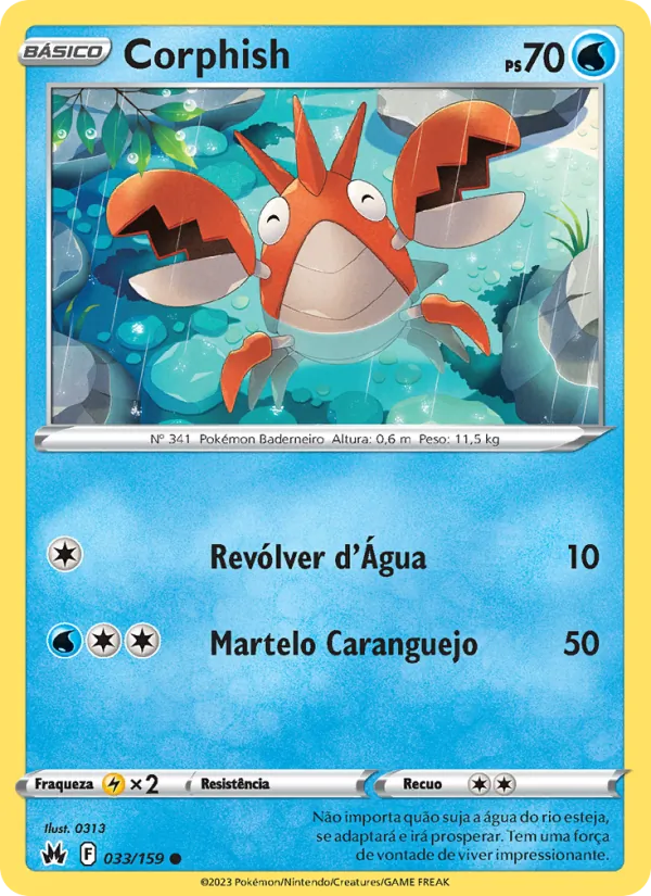 Corphish (Crown Zenith #033/159)