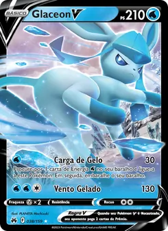 Glaceon V (Crown Zenith #038/159)